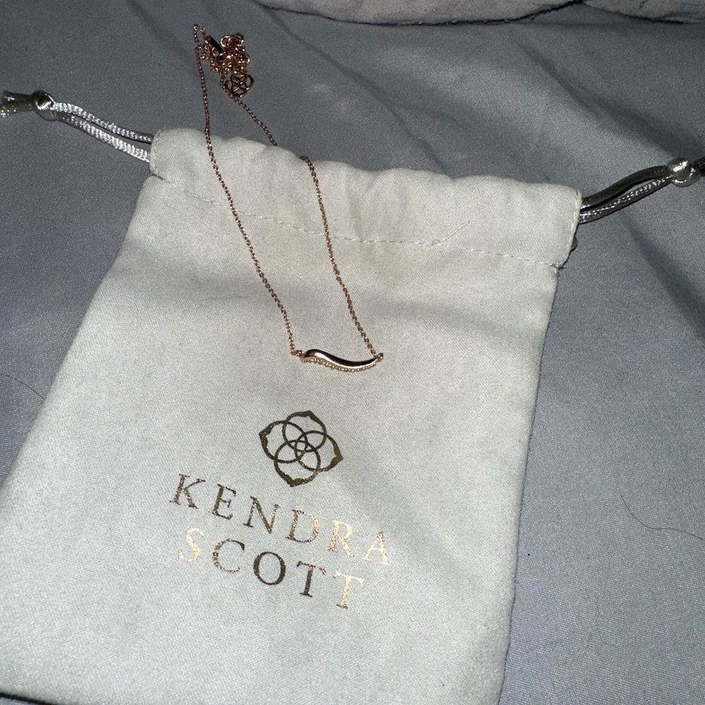 Kendra Scott Rose Gold Necklace